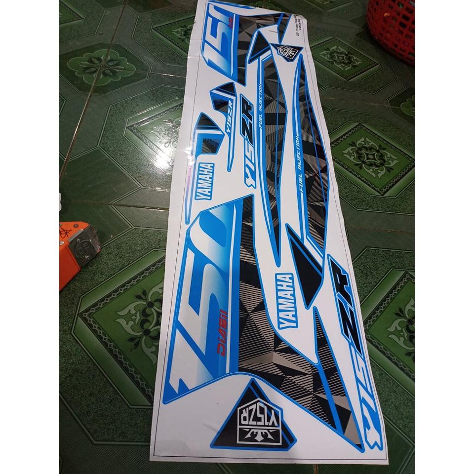 Tem rời ex 150  y15zr  xanh đen