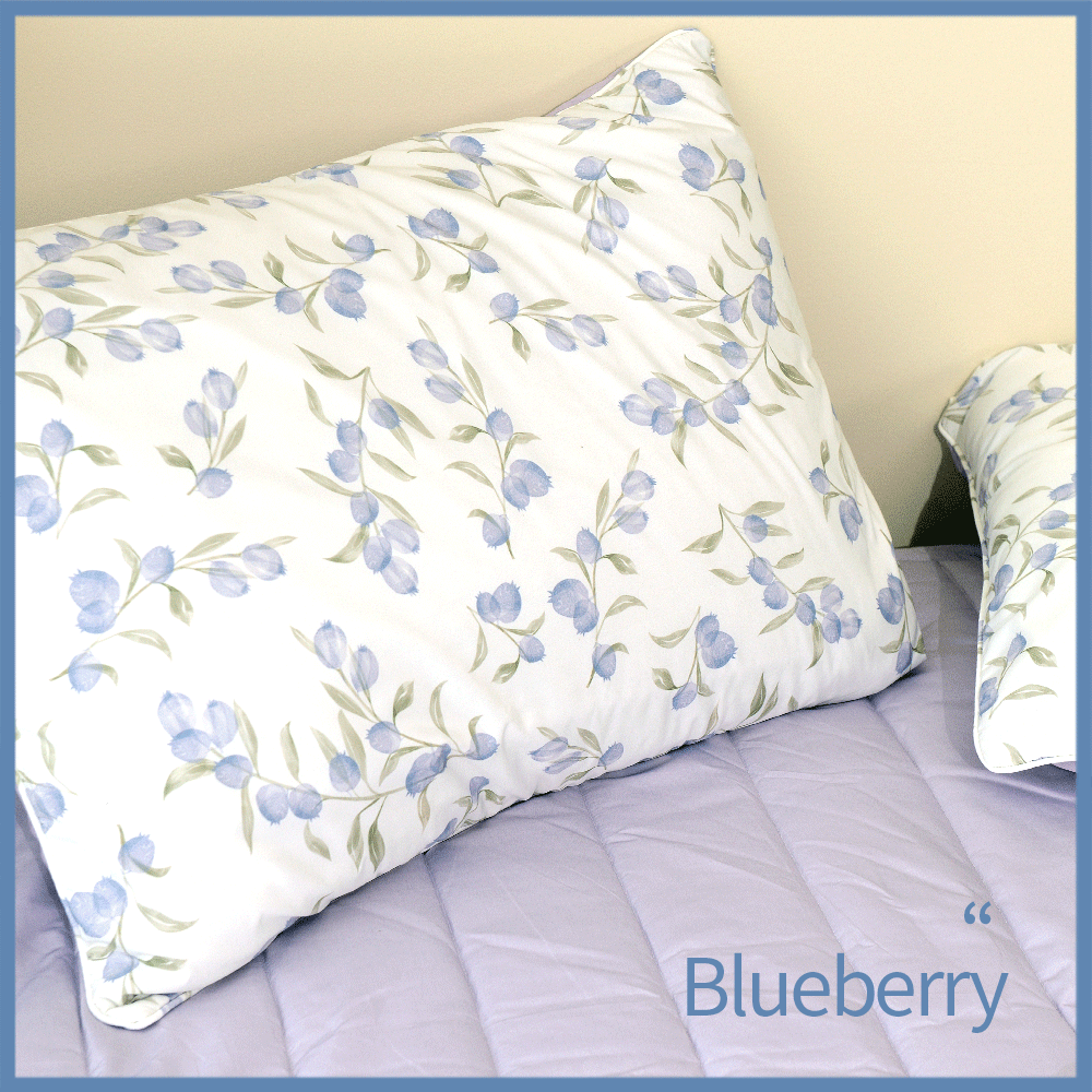 Vỏ Gối ARIZE Vải Microfiber Blueberry/Waterapple 50x70cm (01 Cái)