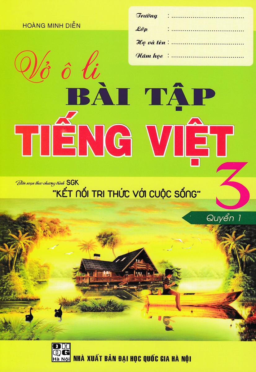 Combo Vở Ô Li Bài Tập Tiếng Việt 3 - HA