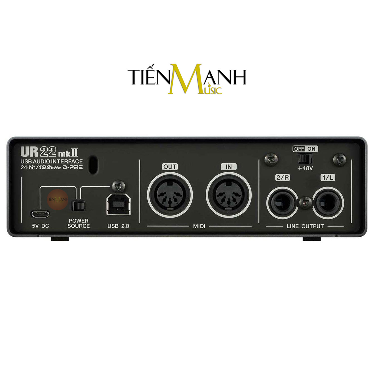 Soundcard Steinberg UR22 MK2 - Sound Card Bộ Thu Âm Thanh và Livestream MK-II  Audio Interface MKII Hàng Chính Hãng - Kèm Móng Gẩy DreamMaker