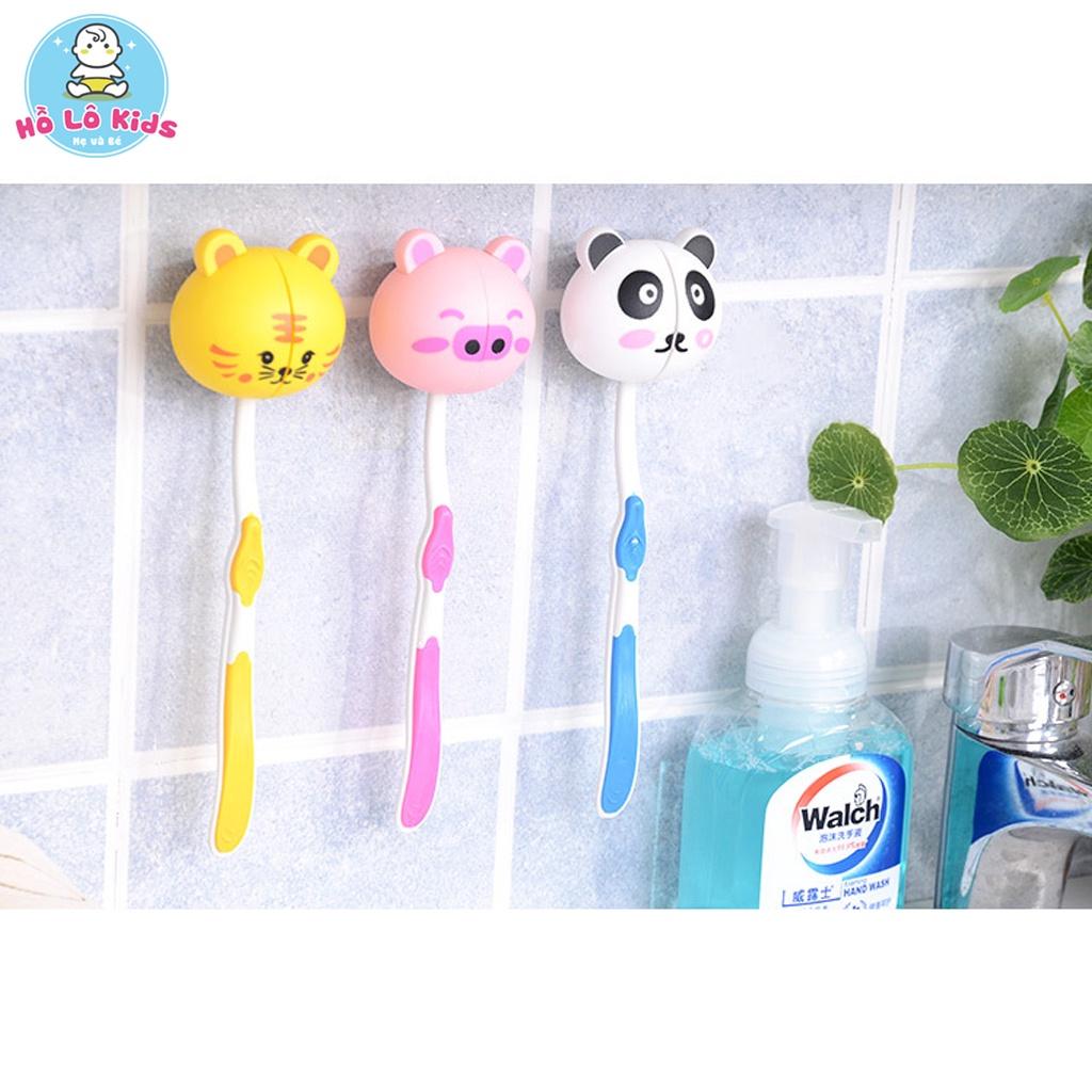 Giá để bàn chải đánh răng đa năng hình thú đáng yêu Hồ Lô Kids