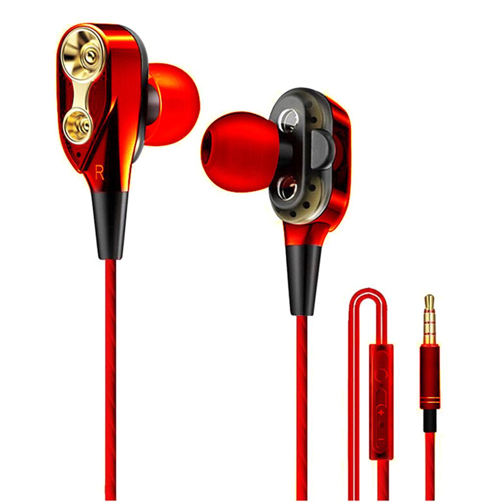 Tai Nghe Dây Tai Nghe Thể Thao Trong Tai Tai Nghe Kèn đôi HiFi Bass