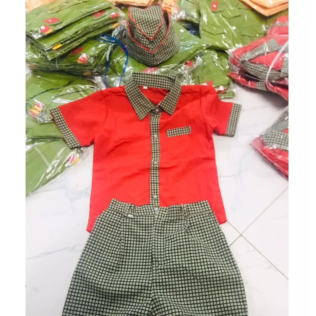 Bộ quần áo tiếp viên hàng không cho bé (kèm mũ)