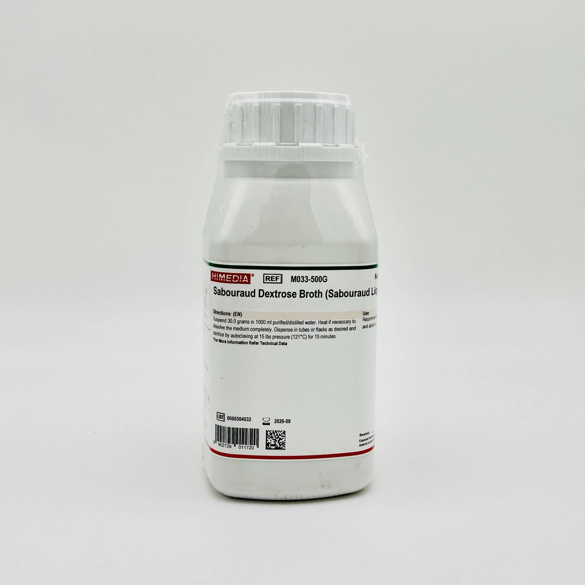 Môi trường Sabouraud Dextrose Broth/Agar