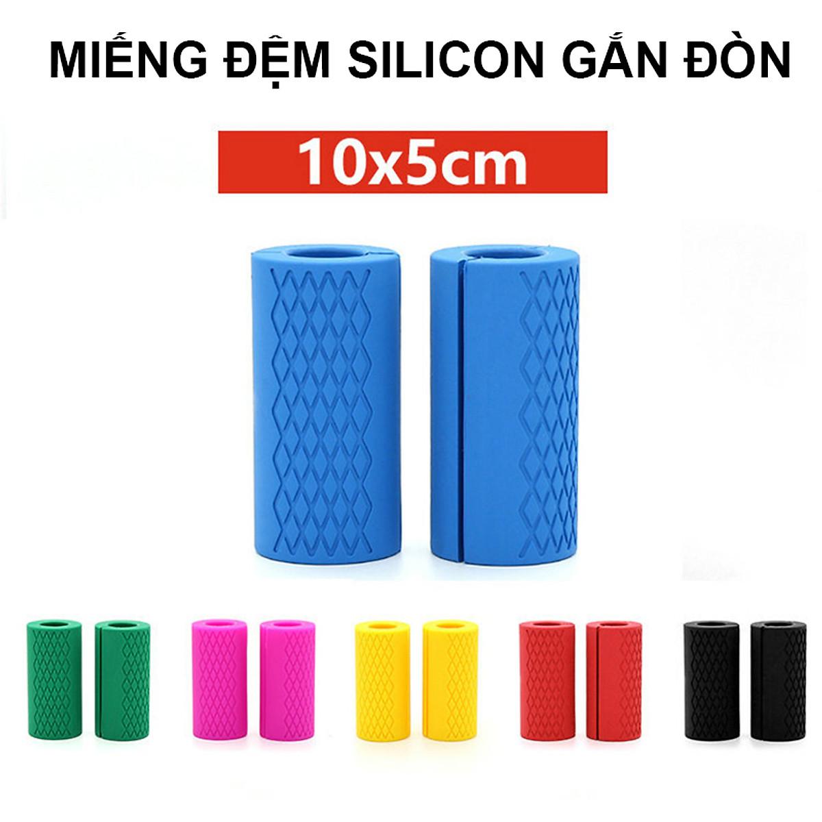 Đệm Silicon chống trượt gắn đòn tạ (1 cặp)