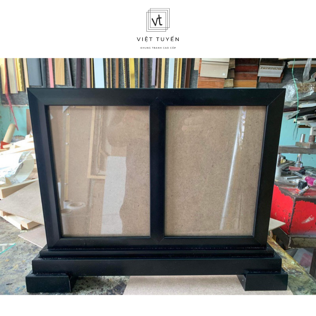 Khung đế thờ đôi hiện đại nhiều kích thước Việt Tuyến - chất liệu nhựa composite