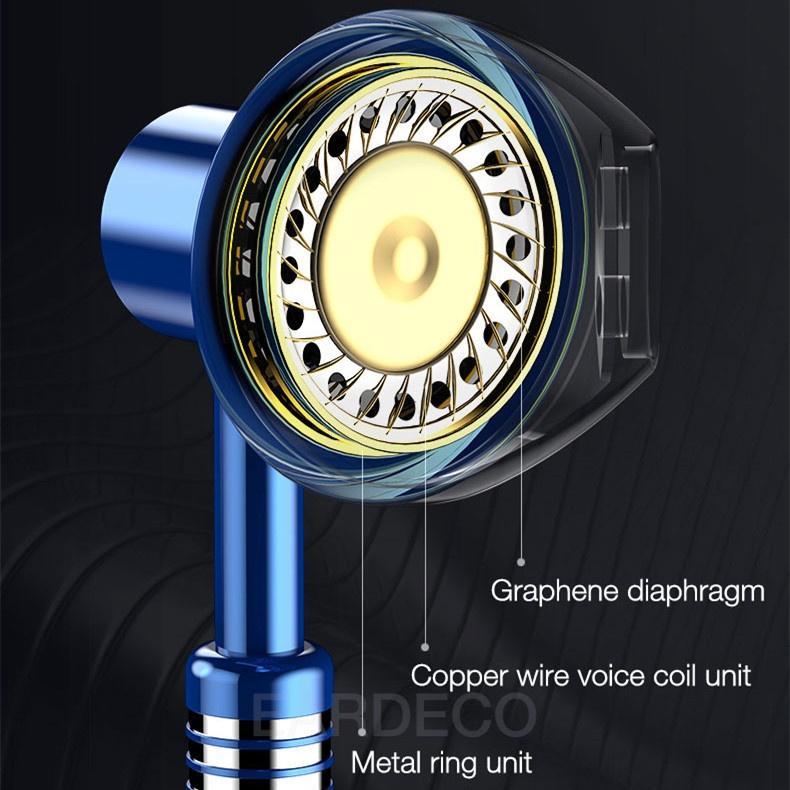 Tai nghe nhét tai TZUZL có dây jack 3.5mm bằng kim loại thoải mái thích hợp cho điện thoại/máy tính