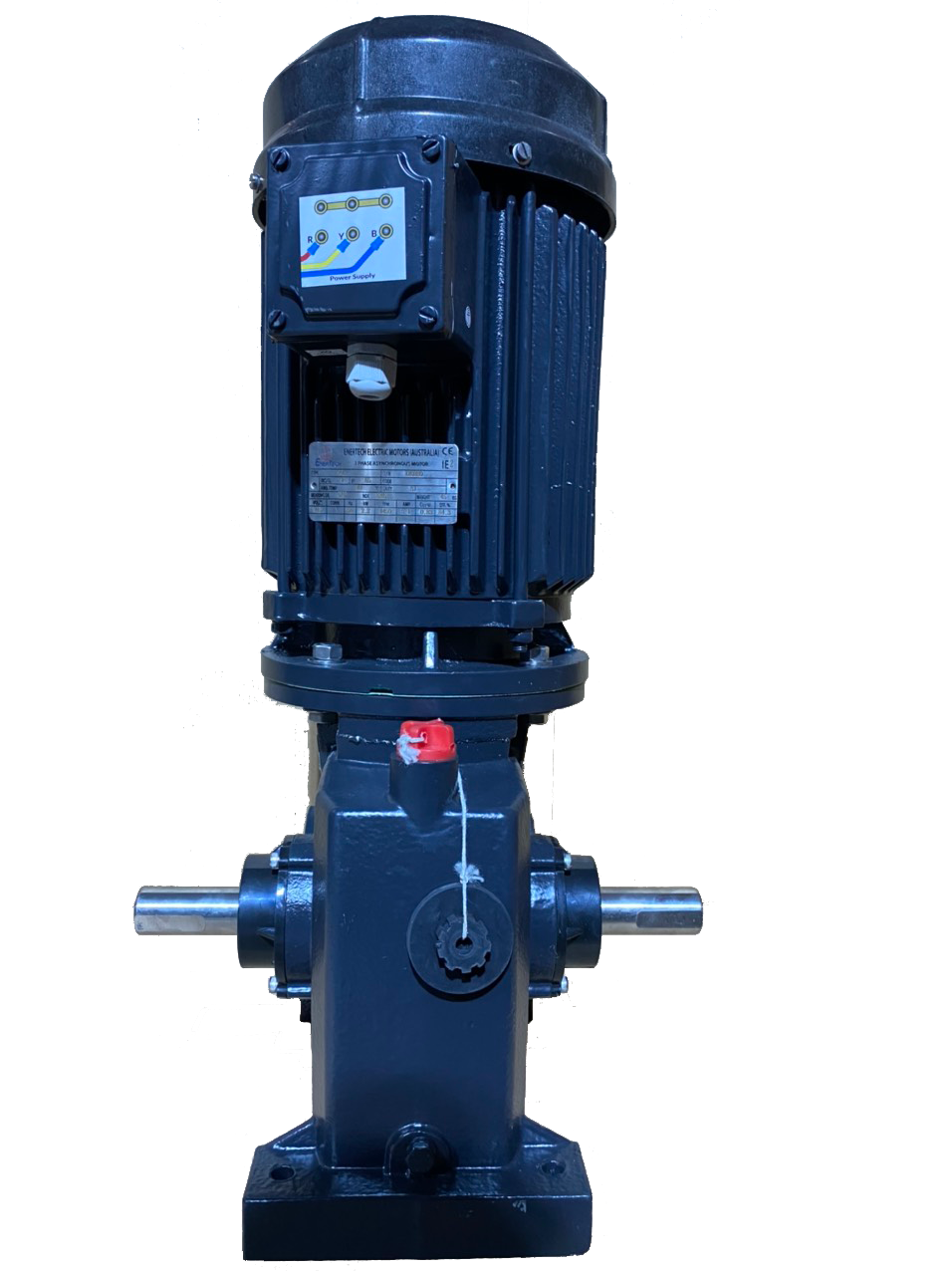 Bộ giảm tốc Sagar 1/20 1.5kW 4P 3 pha 380V 50Hz IE2 Class H - Hàng chính hãng