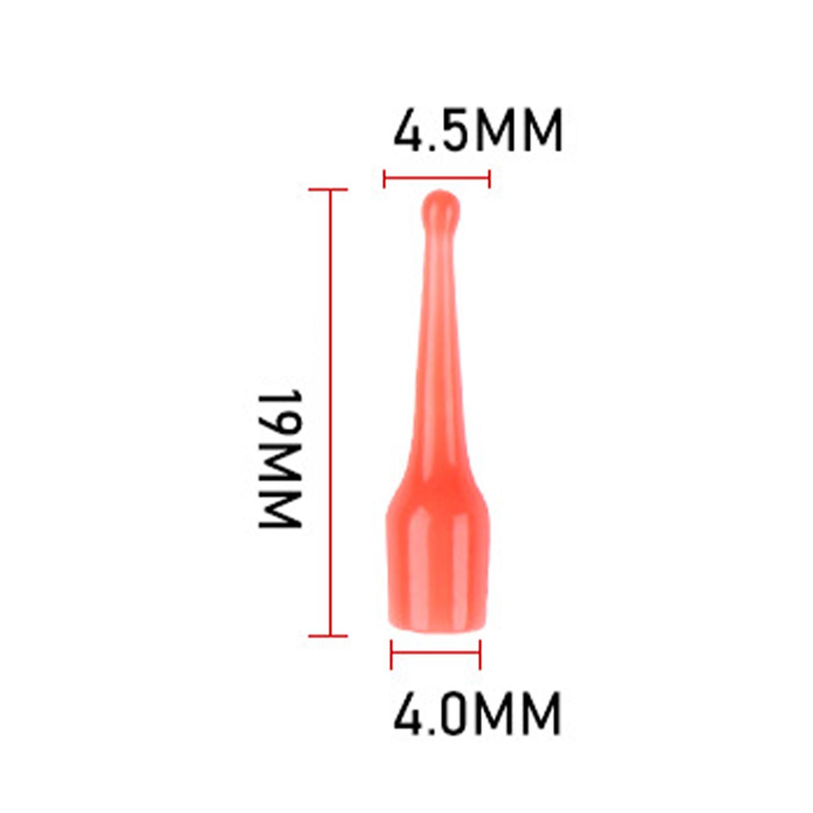 50x Luminous Fishing Float Accessories Connector Rubber Making Material Tool