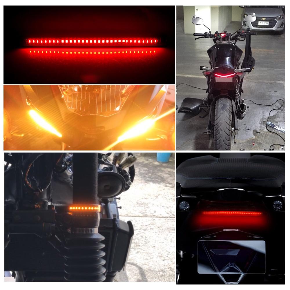 1 Dải Đèn Led Tín Hiệu Xi Nhan Cho Xe Mô Tô