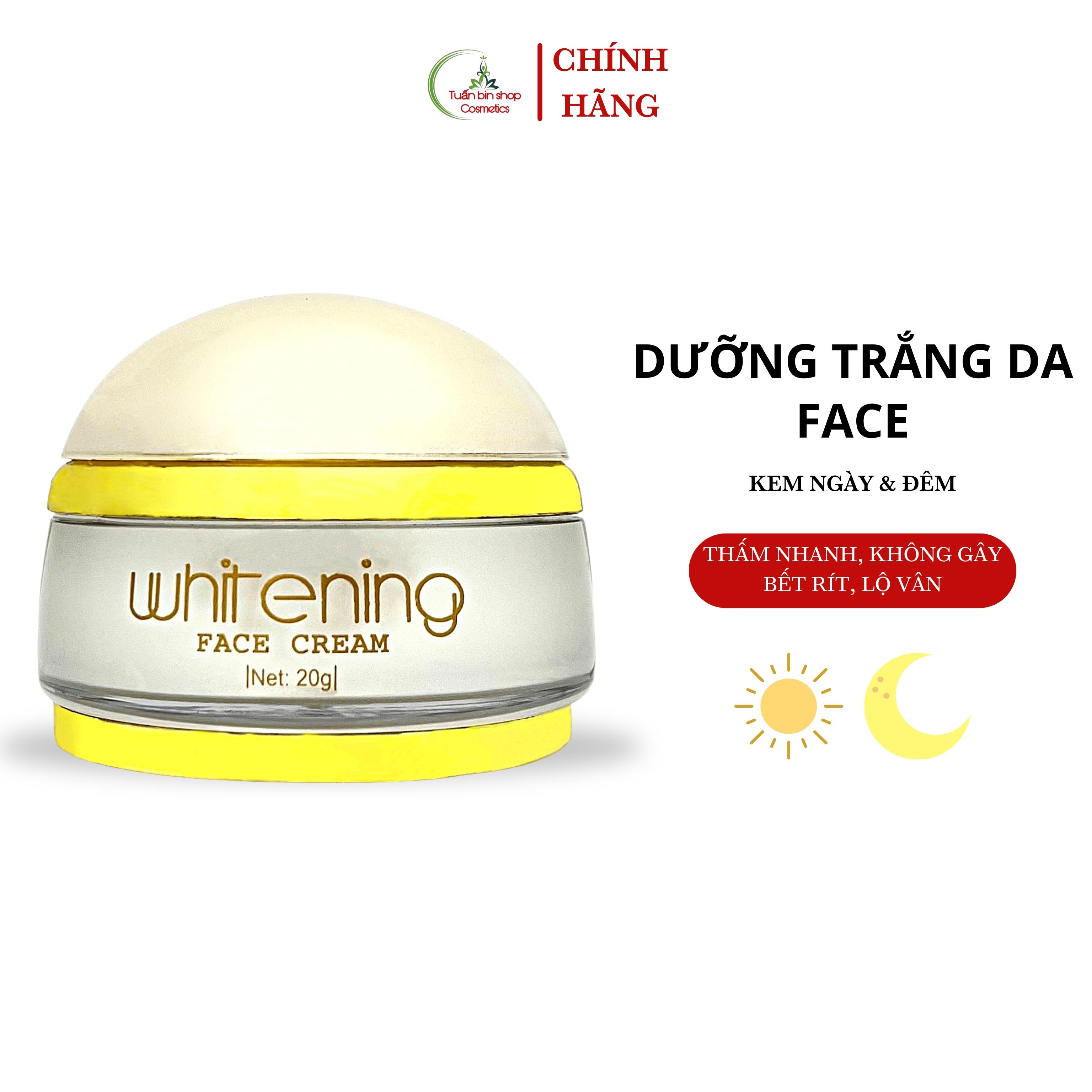 Combo dưỡng trắng da mặt hoàn hảo Acosmetics, kem face pháp, serum dưỡng ẩm, sữa rửa mặt trà xanh x2, detox bọt biển 220g