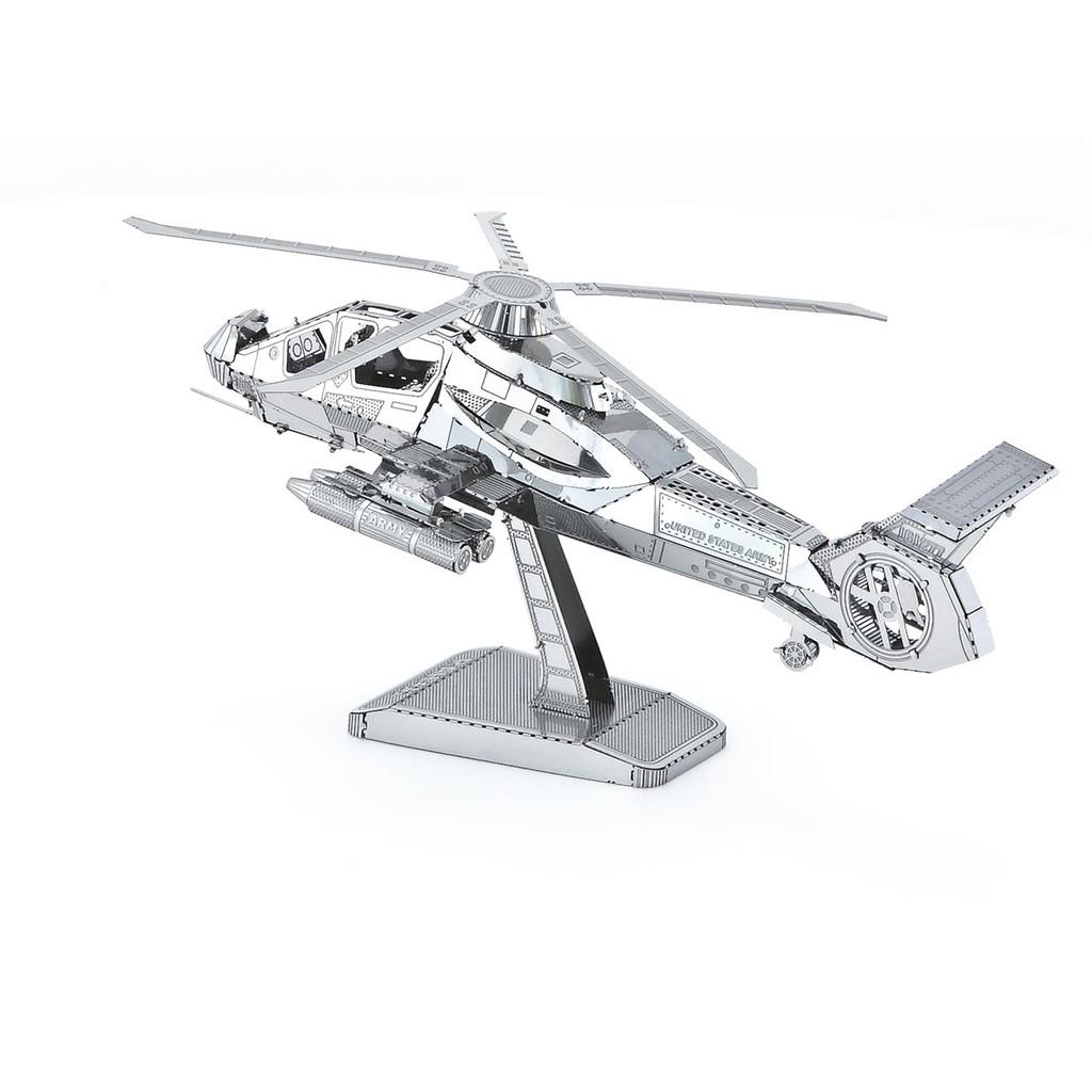Mô Hình Lắp Ráp 3d Máy bay trực thăng tấn công RAH-66 Comanche