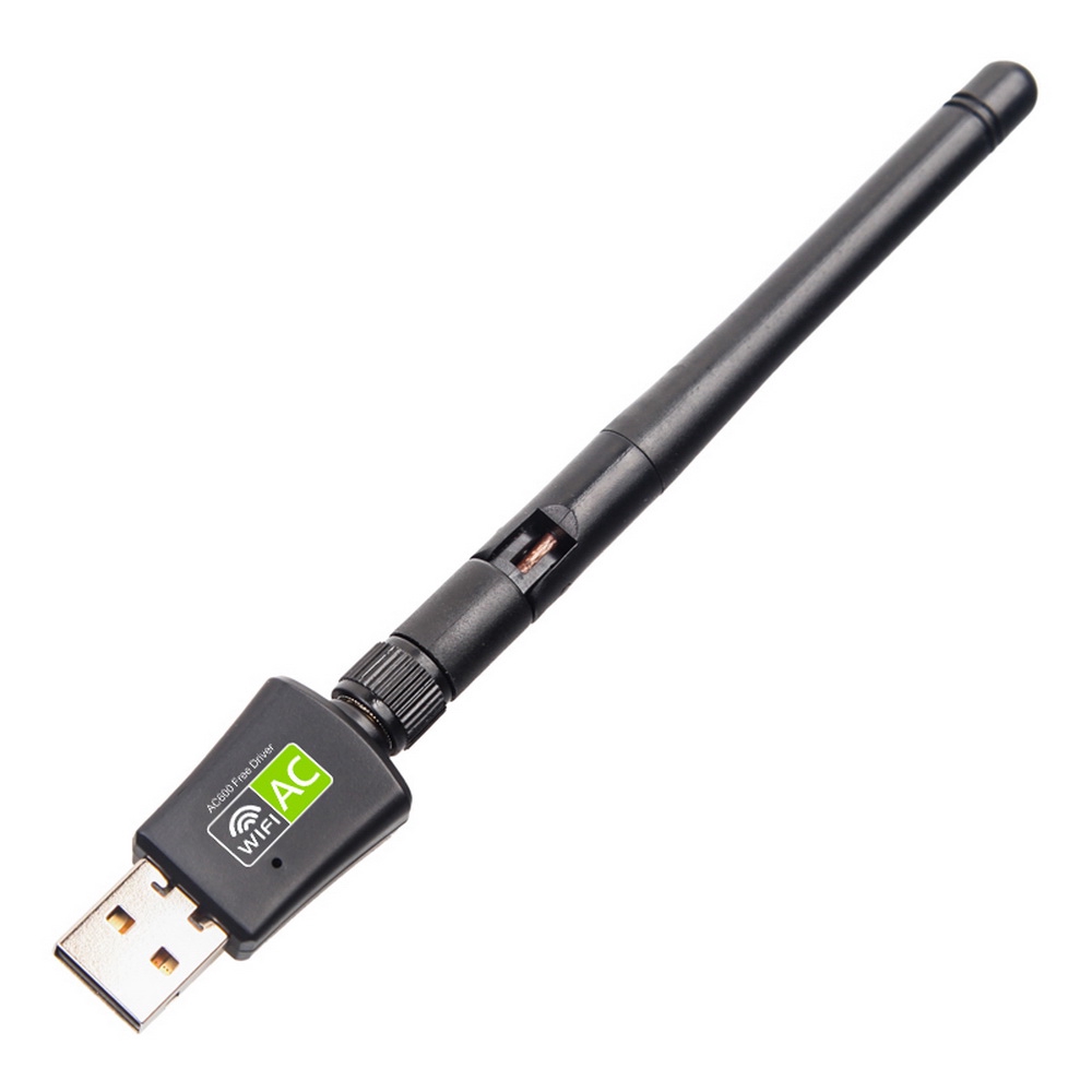 USB bắt Wifi không dây băng tần kép 5GHz 2.4GHz 600Mbps cho máy tính/laptop