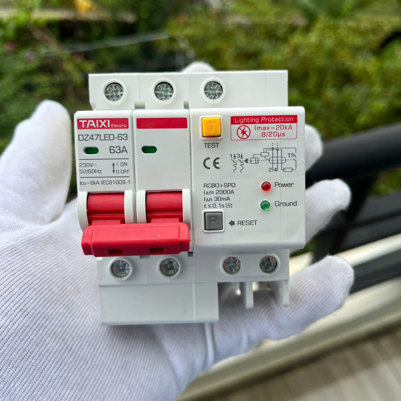 Aptomat Chống Giật – Cầu Dao Chống Sét 63A Loại Xịn – Thiết Bị Bảo Vệ Điện Không Thể Thiếu