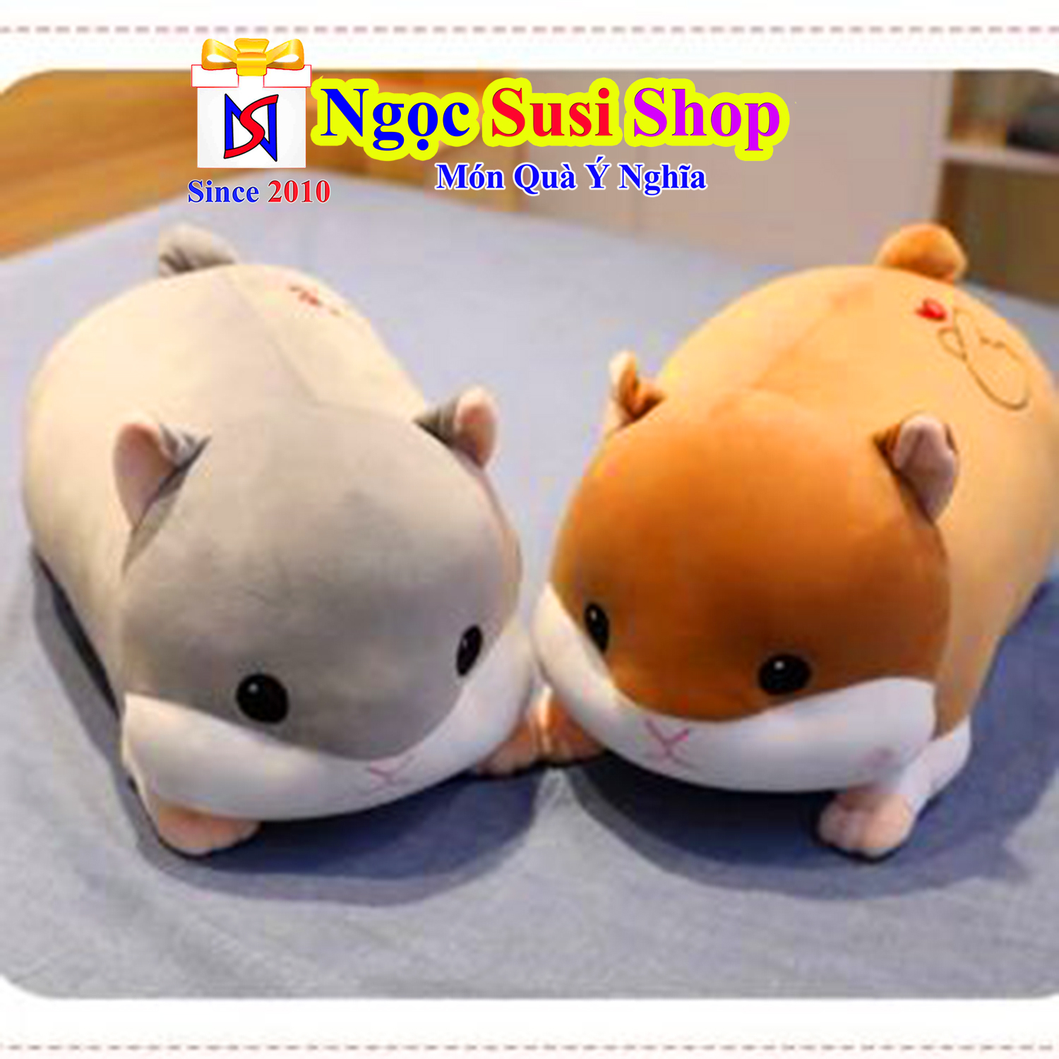 THÚ BÔNG CHUỘT HAMSTER SIÊU TO KHỔNG LỒ SIÊU MỊN RẤT DỄ THƯƠNG