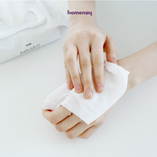Combo 10 gói khăn giấy ướt có thể tan được trong nước Duri an toàn cho bé