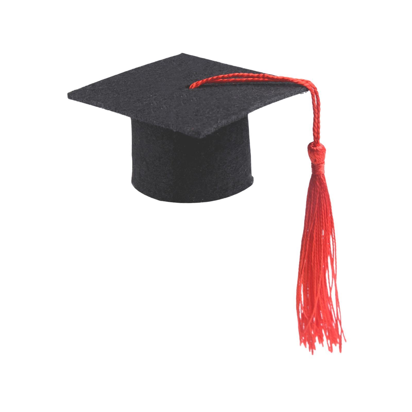 Tiny Graduation Hat Headdress Graduation Hat Funny Dress up Hamster Headwear