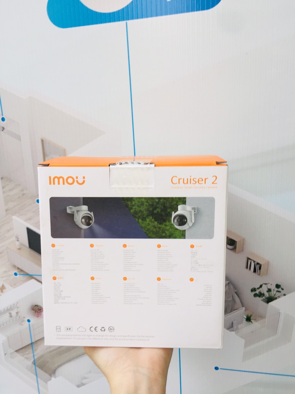 AI Camera Wifi IMOU GS7EP-5MP-3K - Hàng chính hãng