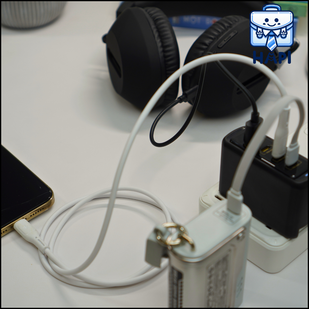 Củ sạc hàng chính hãng WiWU Warrior GaN 100W (3C1A) Wi-U022W: Sạc nhanh laptop, điện thoại, kèm đầu chuyển đa quốc gia