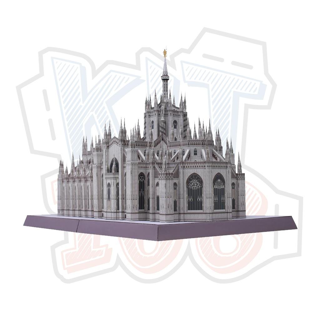 Mô hình giấy kiến trúc Ý Nhà thờ chính tòa Duomo di Milano