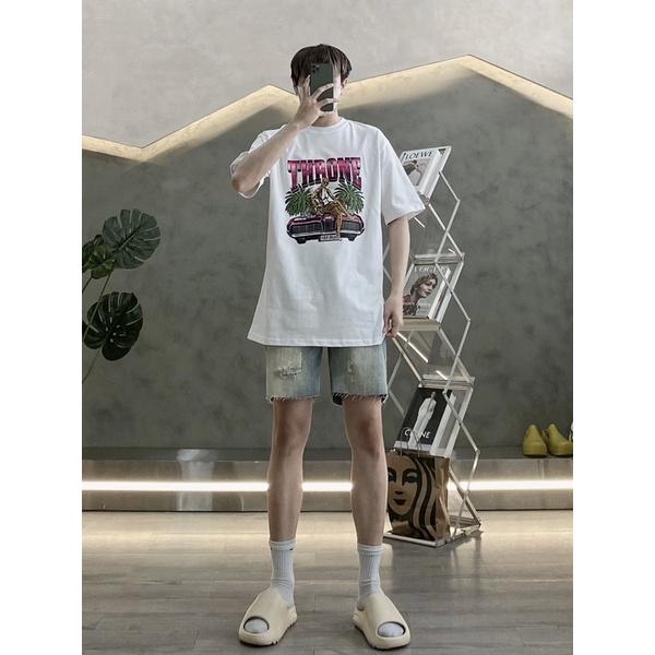 Áo thun unisex áo thun cotton in hoạ tiết cao cấp