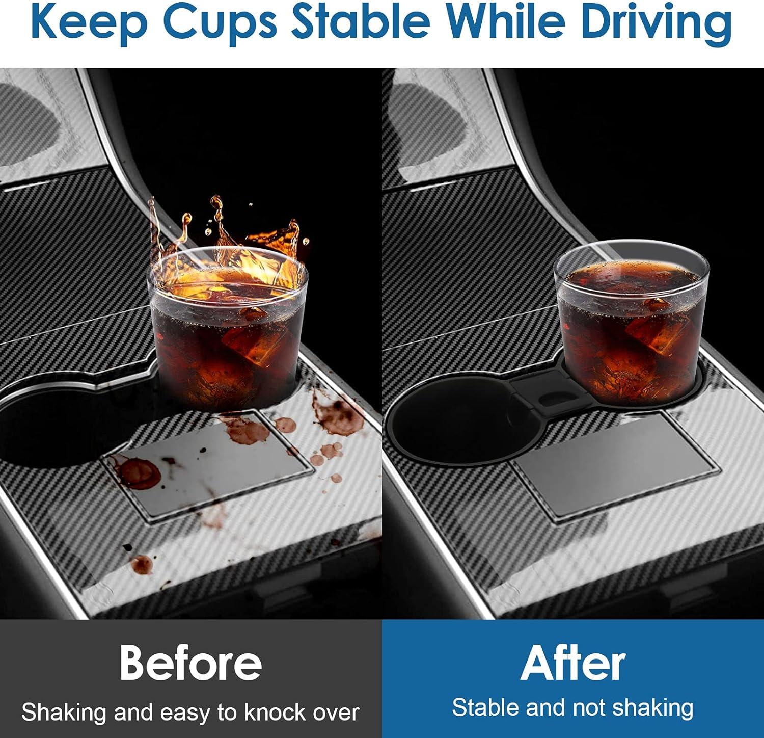 Người giữ Cúp ô tô Tương thích Central Console Silicone Chai hỗ trợ phụ kiện cho Cup tổ chức