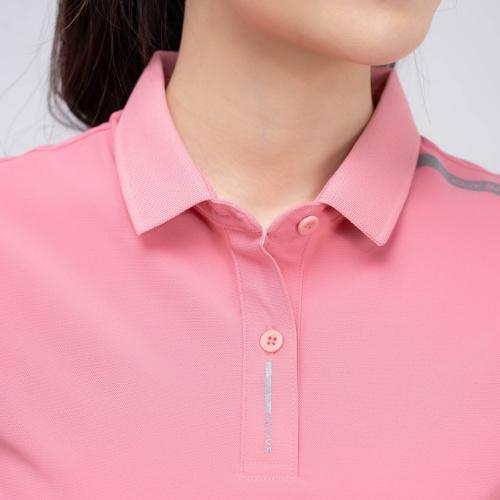 Áo polo nữ YODY phông tay ngắn, cổ bẻ, vải cotton airy cool phong cách thể thao SAN5002