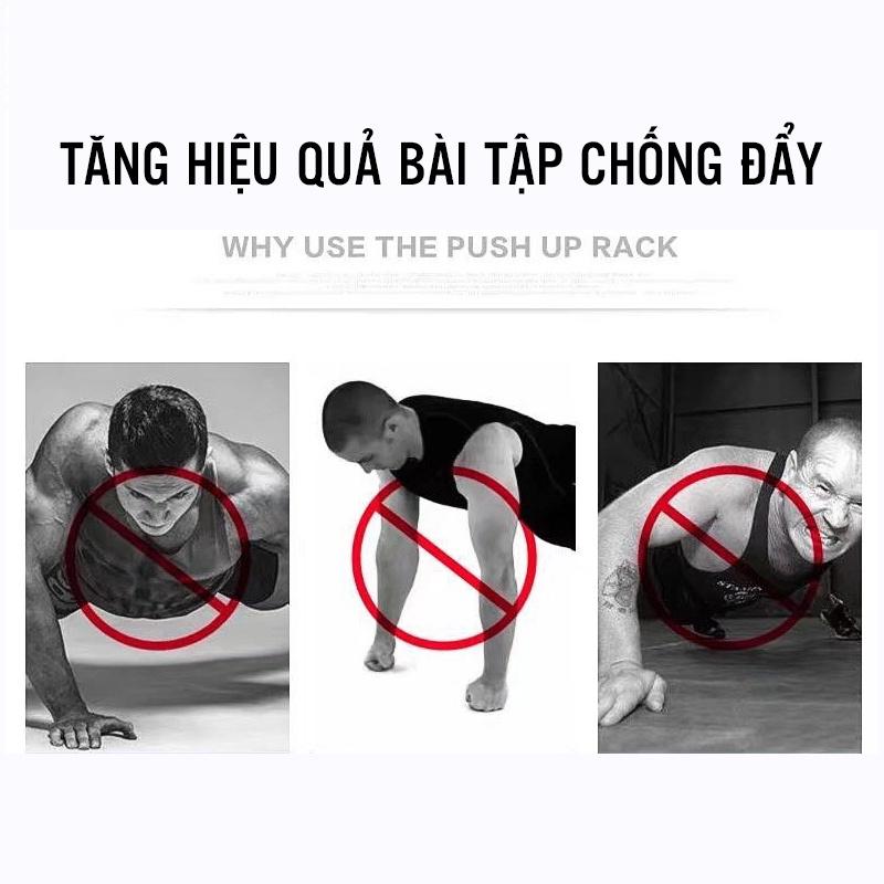 Dụng Cụ Tập Hít Đất Chống Đẩy Tại Nhà Chống Chấn Thương Cổ Tay, Dụng Cụ Tập Thể Thao Cho Dân Văn Phòng MG41