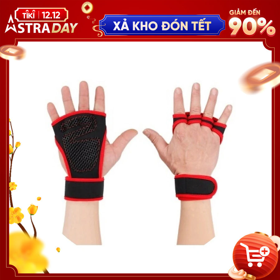 Găng Tay Tập Xà - YOGA QG, Chất Liệu Polyester Thể Thao, Giúp Chống Trơn Trượt, Đau Tay, Chai Tay Khi Tập Luyện - Hàng chính hãng