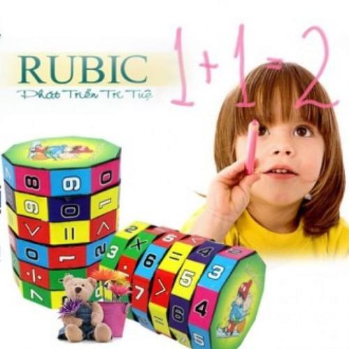 (Rubik toán học) Đồ chơi toán học cho bé trai/ bé gái (Cộng, Trừ, Nhân, Chia Và So Sánh)