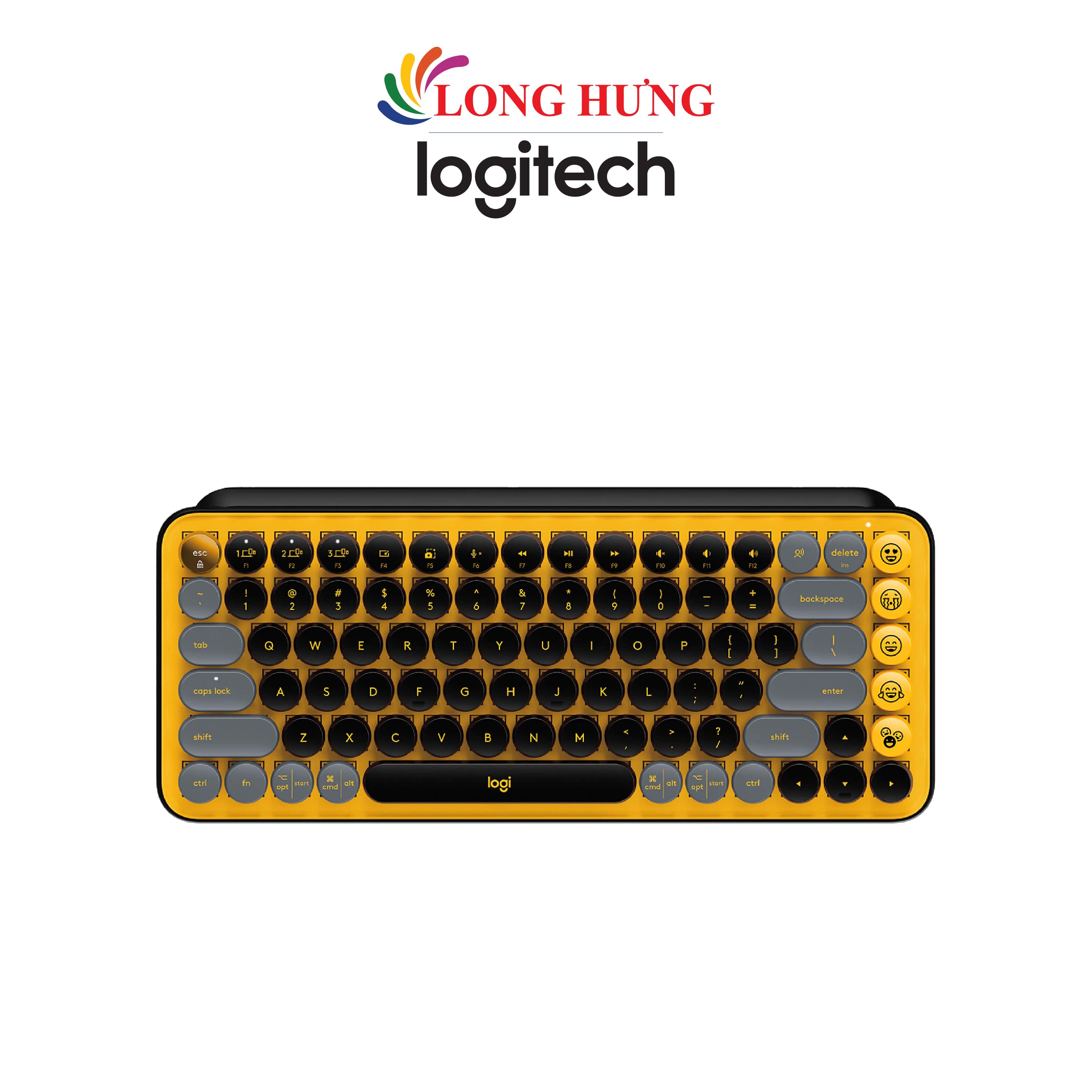 Bàn phím cơ Bluetooth Logitech Pop Keys -Hàng chính hãng