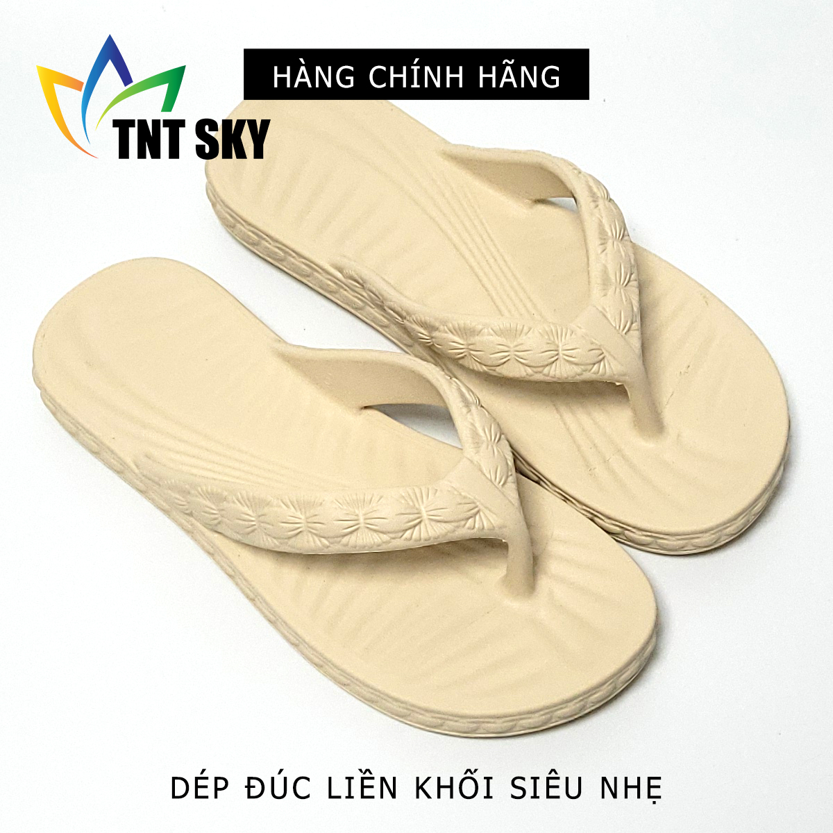 Dép Nữ Xỏ Ngón Đúc Liền Khối Siêu Nhẹ - Hàng Chính Hãng - TK418