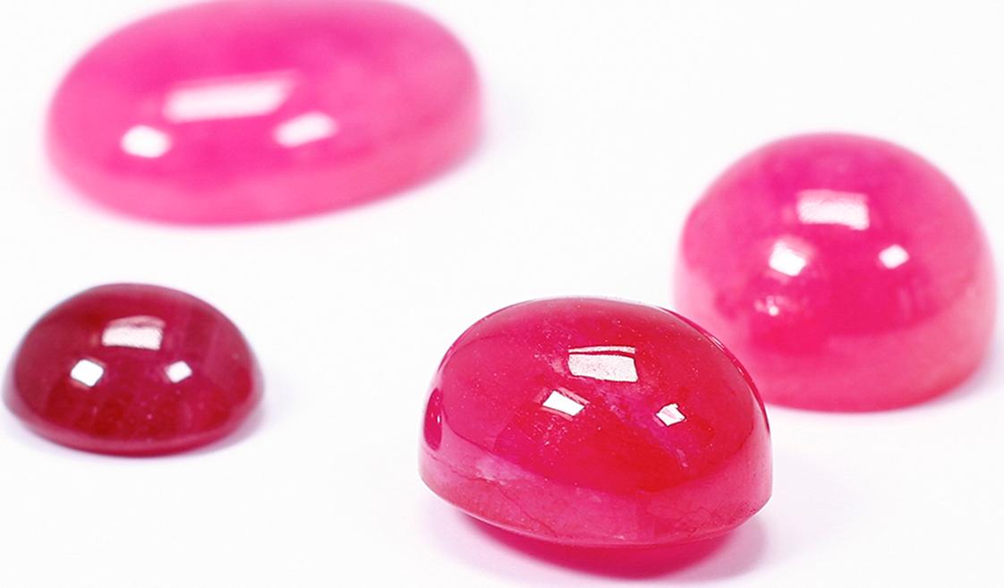 Mặt dây chuyền, mặt nhẫn oval đá Ruby mệnh hỏa, thổ - Ngọc Quý Gemstones