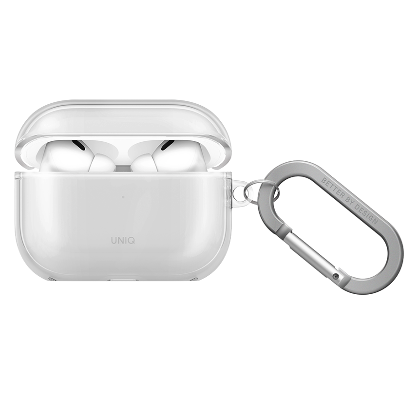 Bao Case cho Airpods Pro 3 UNIQ Glase Ultra-Clear Shockproof Case - Hàng Chính Hãng