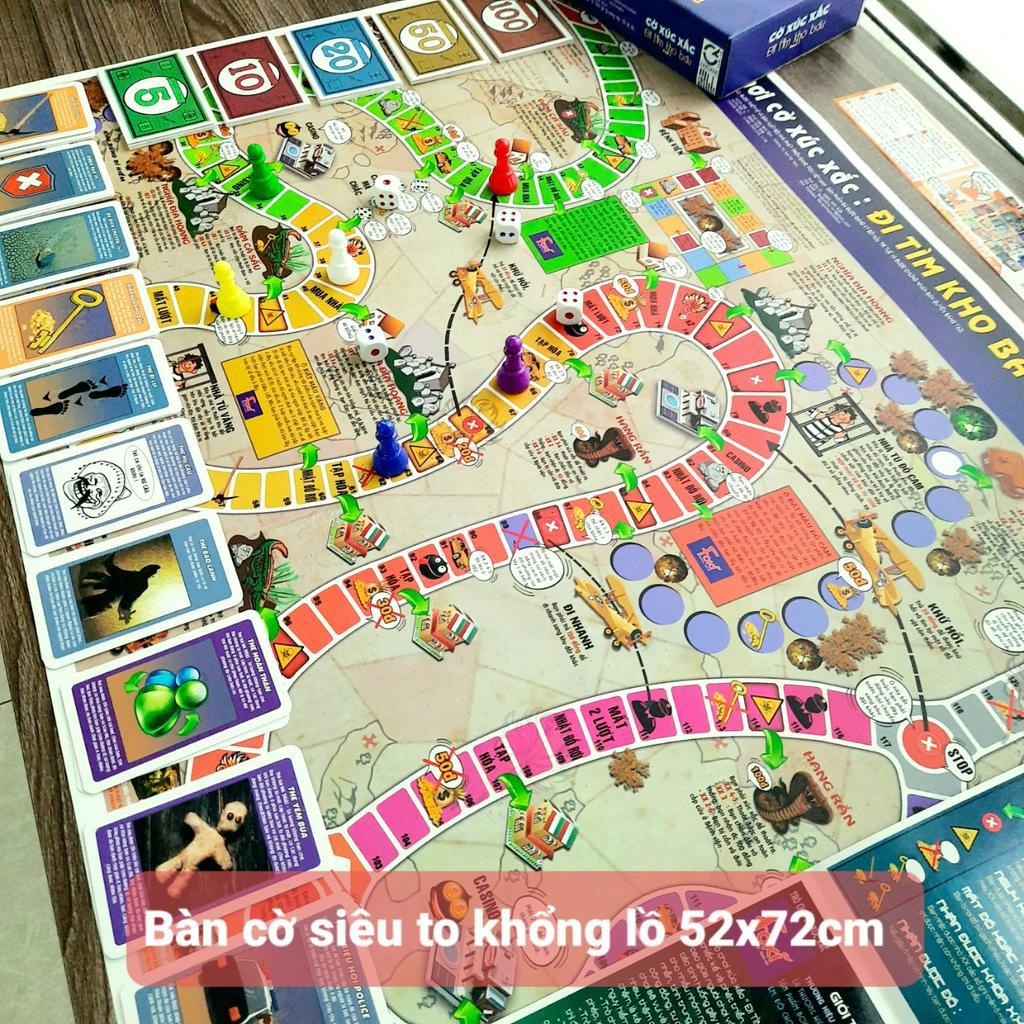 Đồ Chơi Board Game - Đi Tìm Kho Báu Phần 1 - Foxi