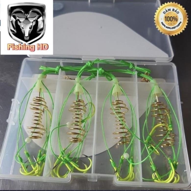 Lưỡi Câu Lăng Xê Xanh Lưỡi Câu Cá Siêu Bén Lưỡi Câu Chất Lượng Cao Lancer Câu Cá LC10 đồ câu FISHING_HD