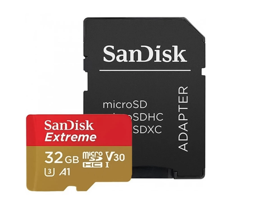 Thẻ nhớ Micro Extreme Sandisk 32GB (SDSQXAF-032G-GN6MA)(Kèm adapter) - Hàng chính hãng