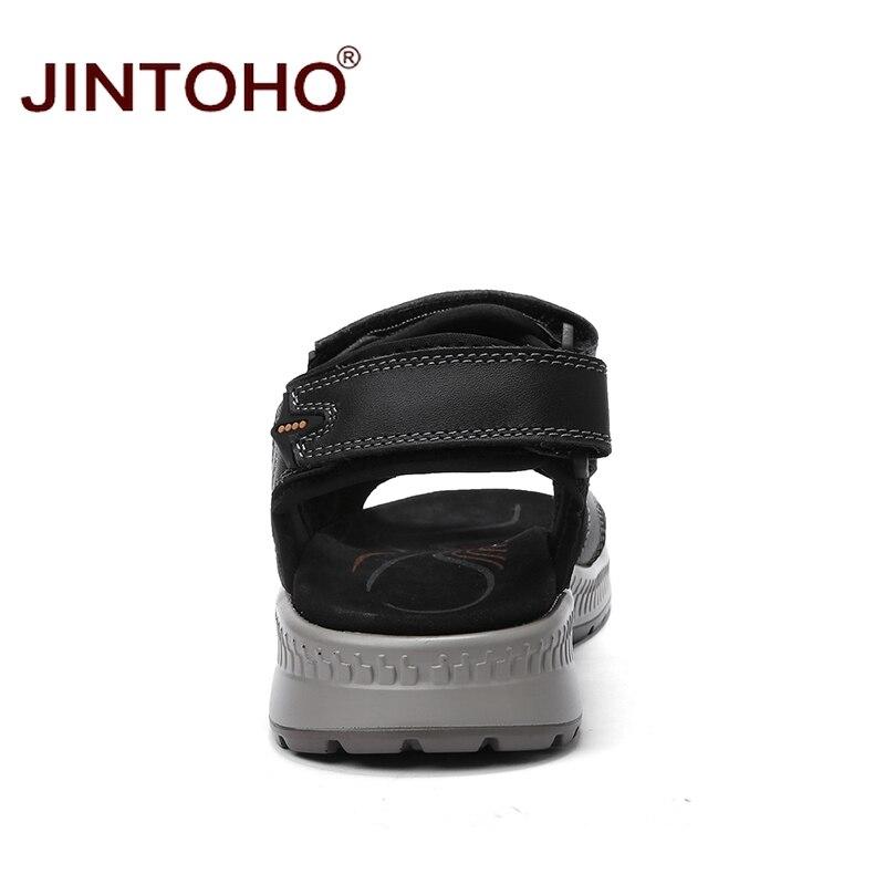 Giày Sandal Da Đi Biển Thời Trang Cho Nam Size 38-48