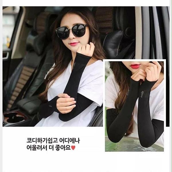 Đôi găng tay/ bao tay chống nắng và tia UV Let's Slim nhiều màu, co giãn đa chiều, thiết kế thông thoáng bảo vệ da tay bạn dưới cái nắng nóng mùa hè