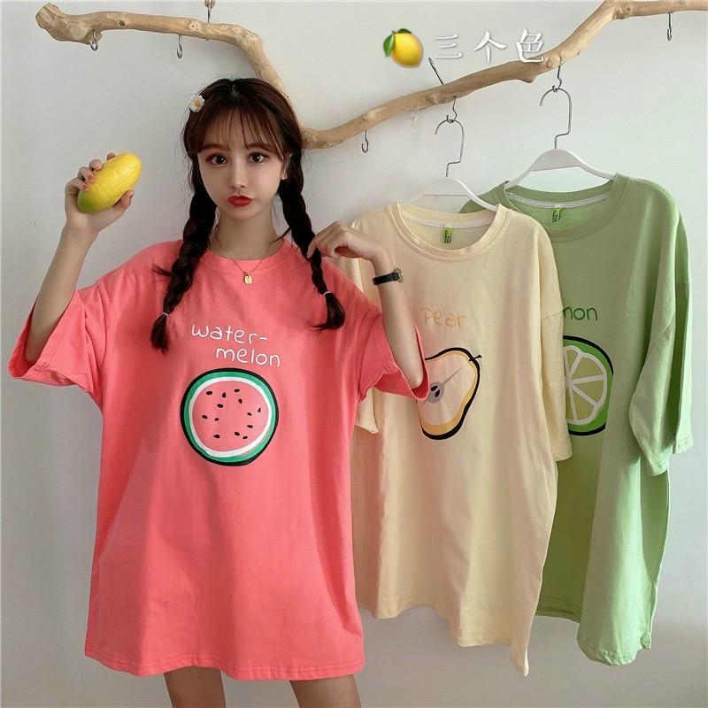 Áo Thun Tay Lỡ Unisex Freesize từ 40-70kg