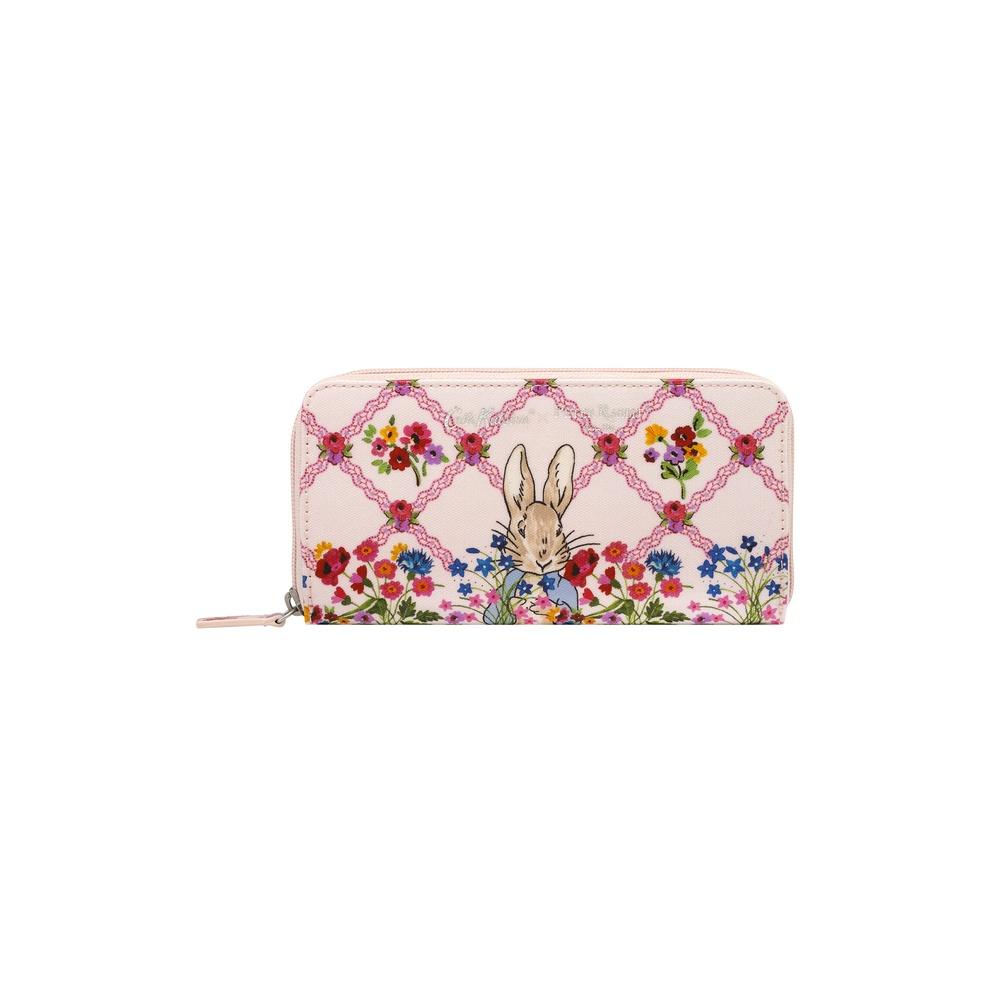 Cath Kidston - Ví nữ dài/Continental Zip Wallet - Beatrix Potte Wallet PL01 - Cream