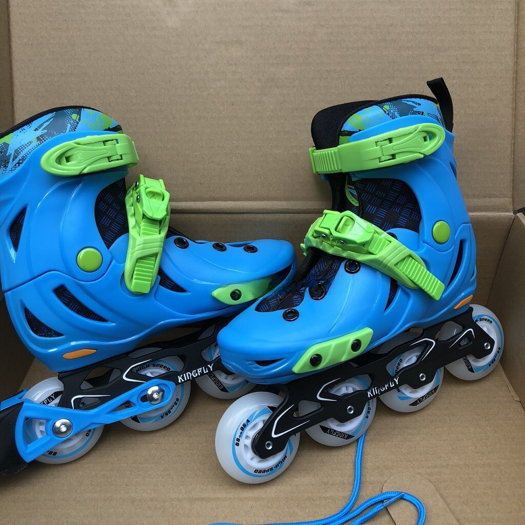 Giày Trượt Patin Centosy - Giày Trượt Patin Trẻ Em Kingfly W198 Có 8 Bánh Phát Sáng, Dành Cho Trẻ Em