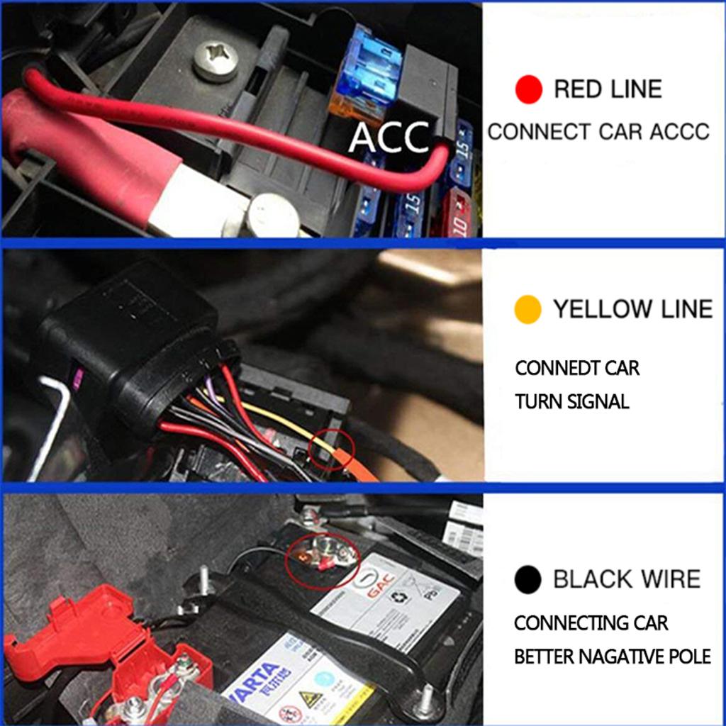 2 Pieces Car LED Flowing Strip Flasher Turn Signal Light Foglight DRL Light