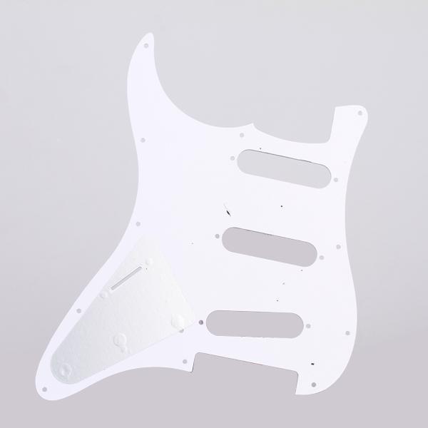 3 Ply SSS Pickguard Plate with Pickguard Mounting Screws for Fender ST SQ Guitar