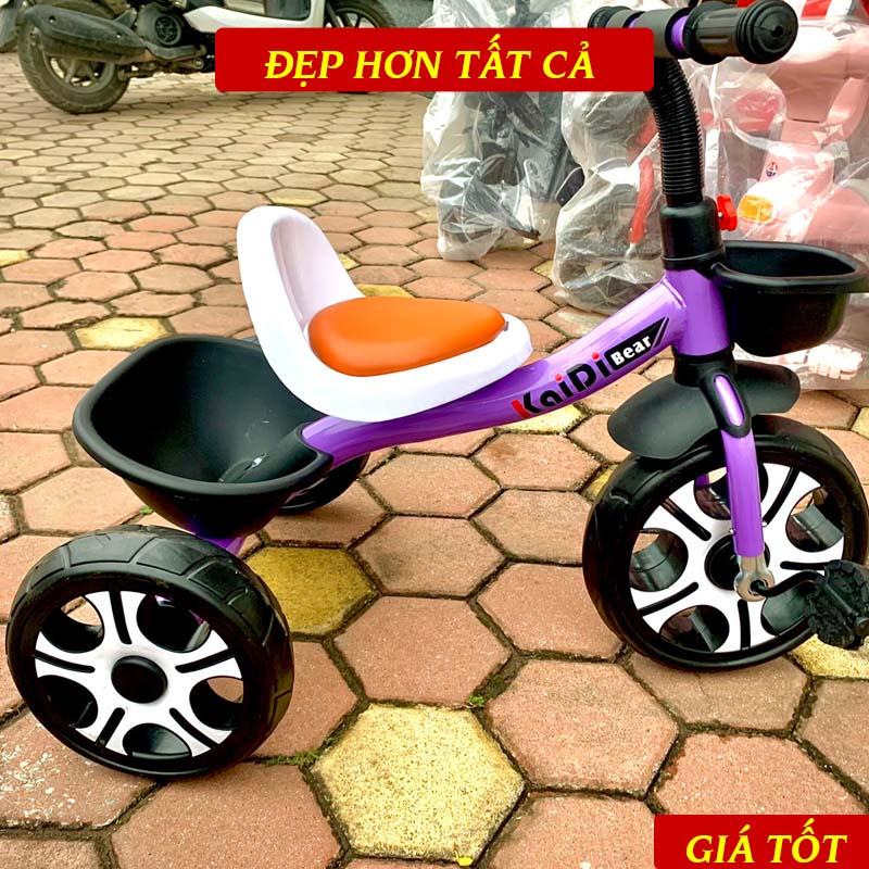 Xe Đạp Trẻ Em, Xe 3 Bánh Ghế Da Cho Bé Từ 2 Tuổi Trở Lên