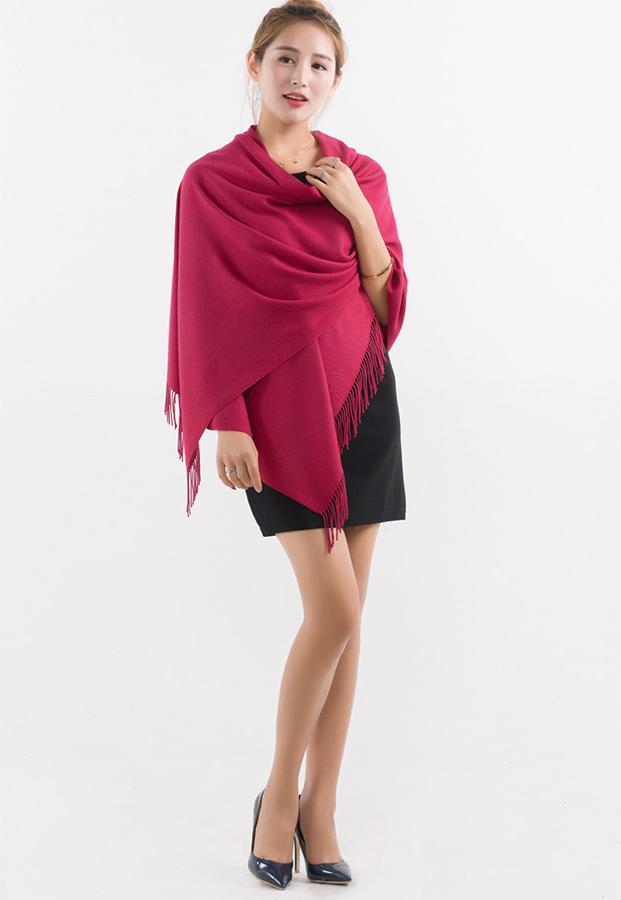 KHĂN CHOÀNG CASHMERE CAO CẤP CAS04