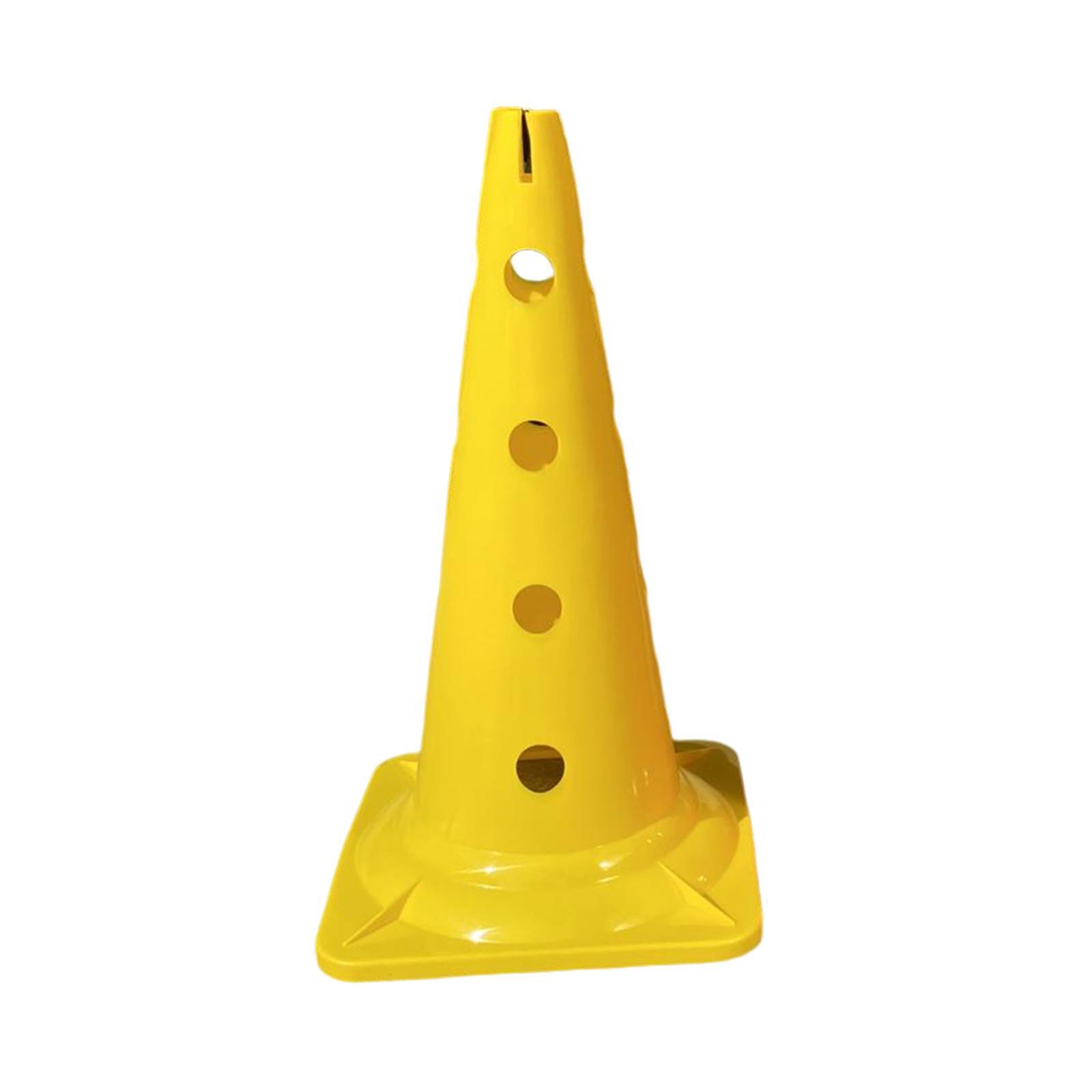 20 inch Thickened Sport Training Cone with Hole for Soccer Basketball