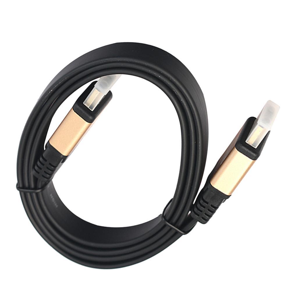 HDMI 2.0 Cable High Speed Gold Plated HMI to HDMI Cord for HDTV PS4 Projector 1m