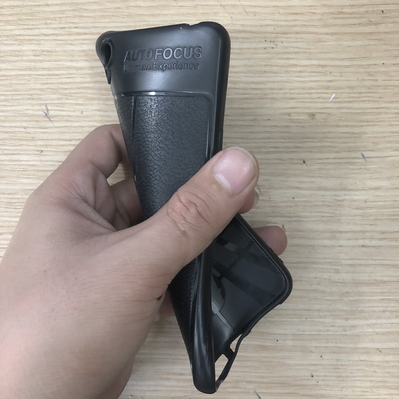 Ốp lưng silicon dẻo giả da Auto Focus cao cấp dành cho OPPO Neo 9 A37 - Hàng chính hãng