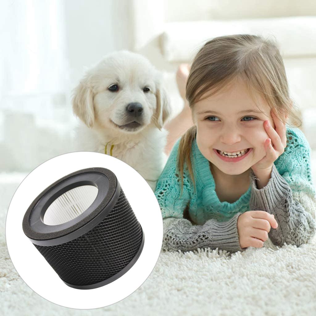 2xAir Purifier Filter Premium,3-in-1 True HEPA Air Cleaner Repairing Maintenance Parts